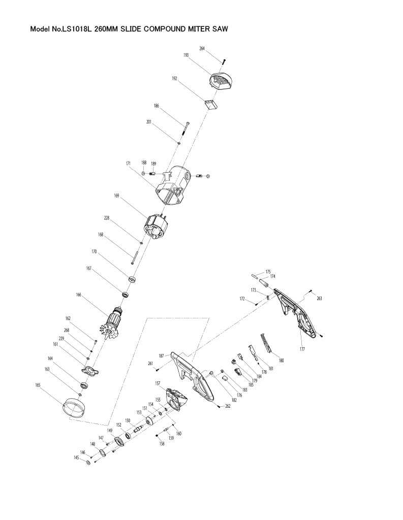 makita ls1013l parts diagram