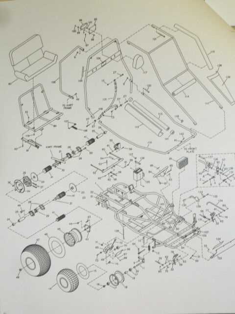 manco go kart parts diagram