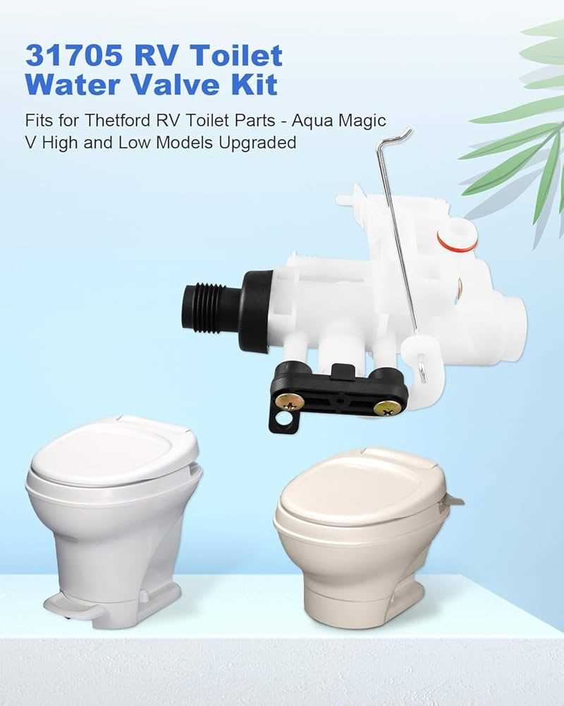 manual thetford rv toilet parts diagram