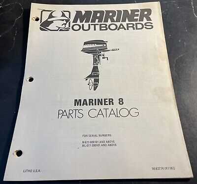 mariner outboard parts diagram