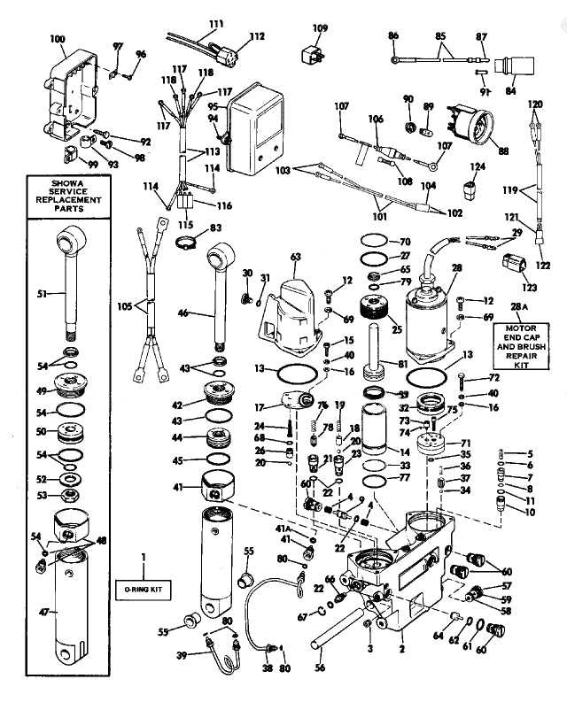 mariner outboard parts diagram