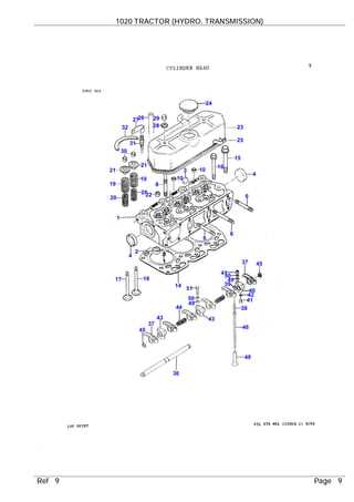 massey ferguson 1020 parts diagram