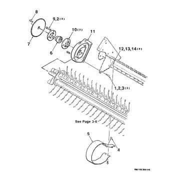 massey ferguson 124 baler parts diagram