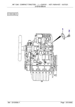 massey ferguson 1260 parts diagram