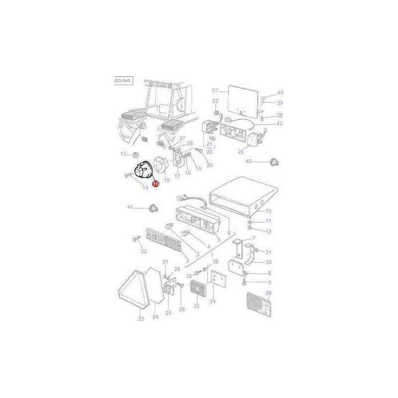 massey ferguson 231 parts diagram