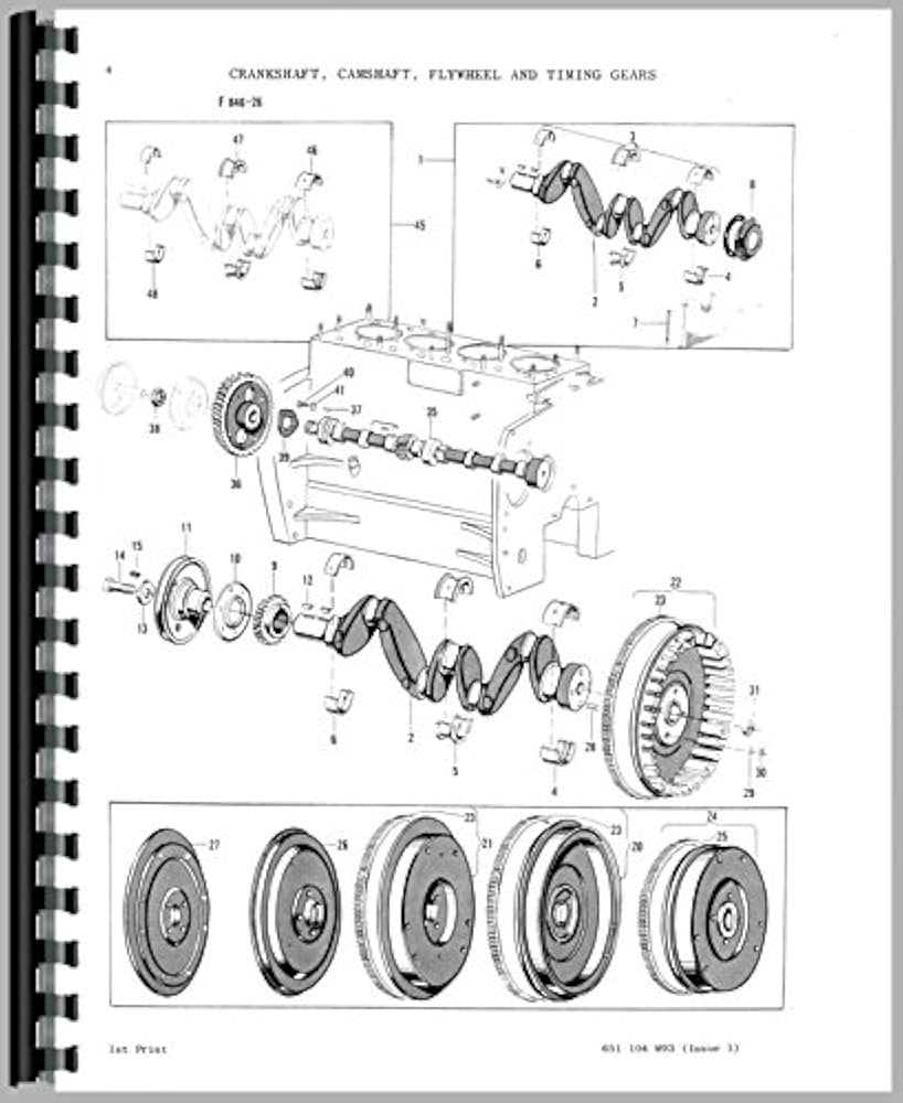 massey ferguson 231 parts diagram