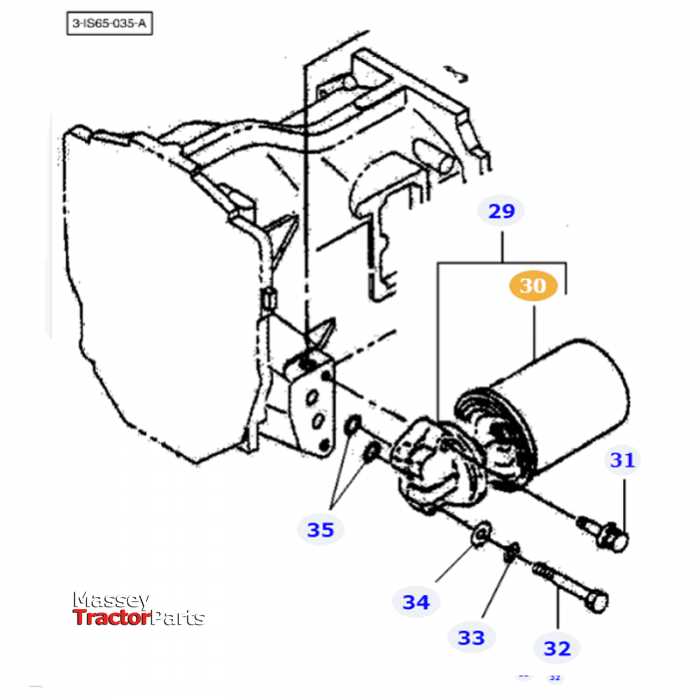 massey ferguson 360 parts diagram