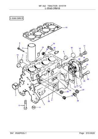 massey ferguson 362 parts diagram