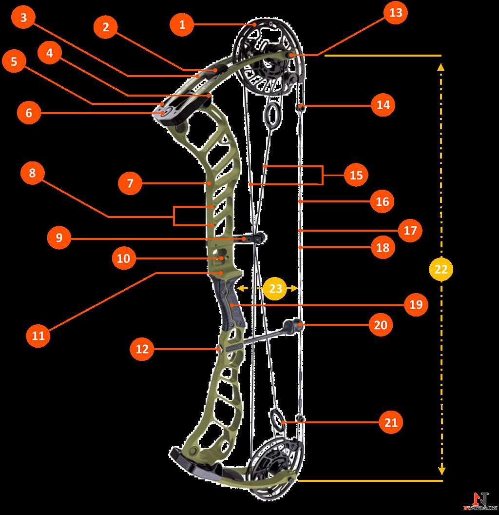 mathews bow parts diagram