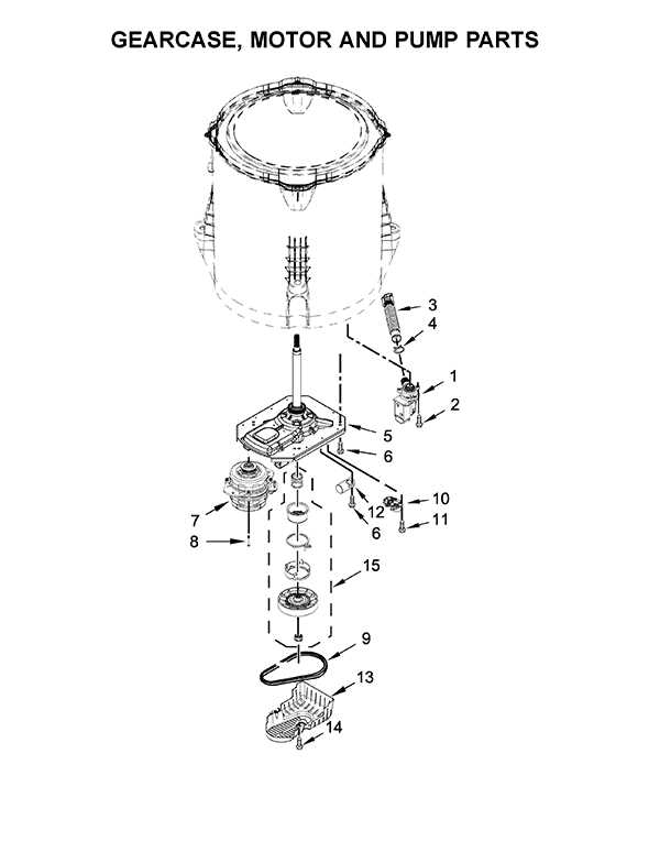 maytag 4000 series washer parts diagram