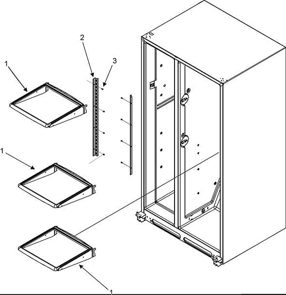 maytag fridge parts diagram