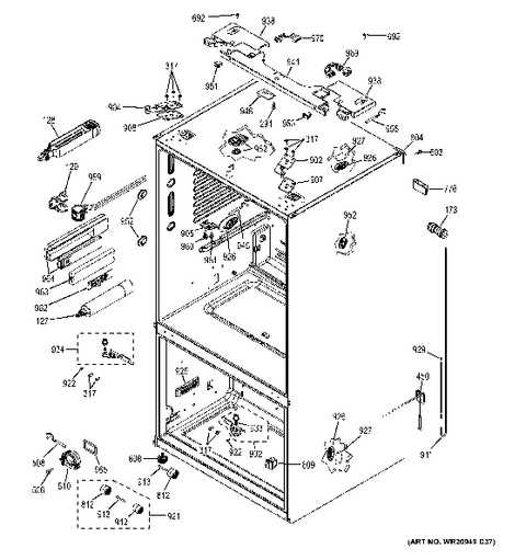 maytag refrigerator parts diagram