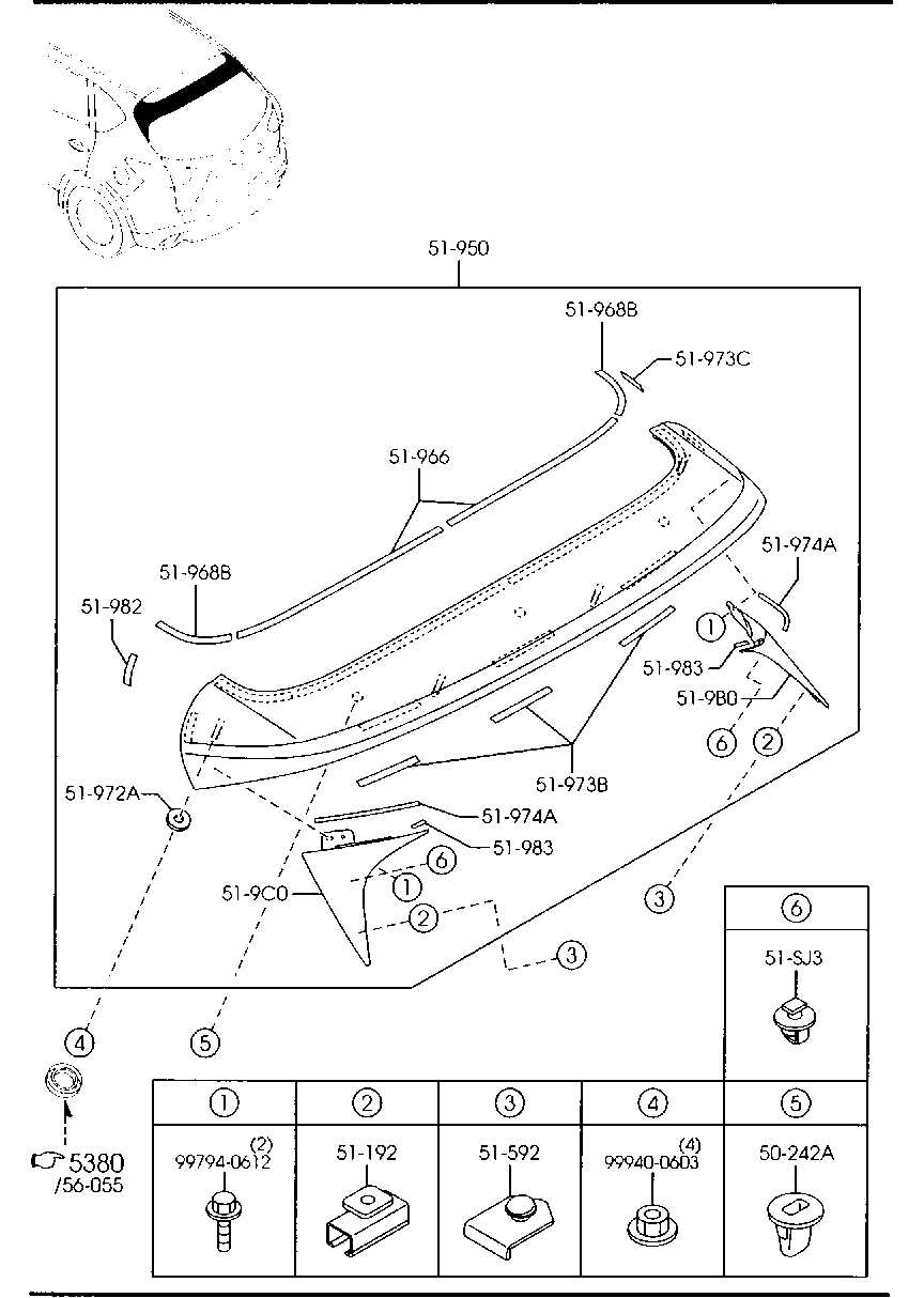 mazda 5 parts diagram