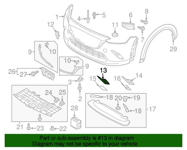 mazda cx 3 parts diagram