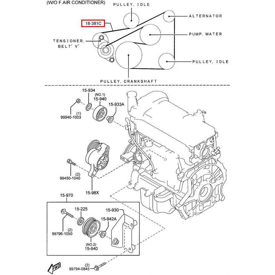 mazda parts diagram