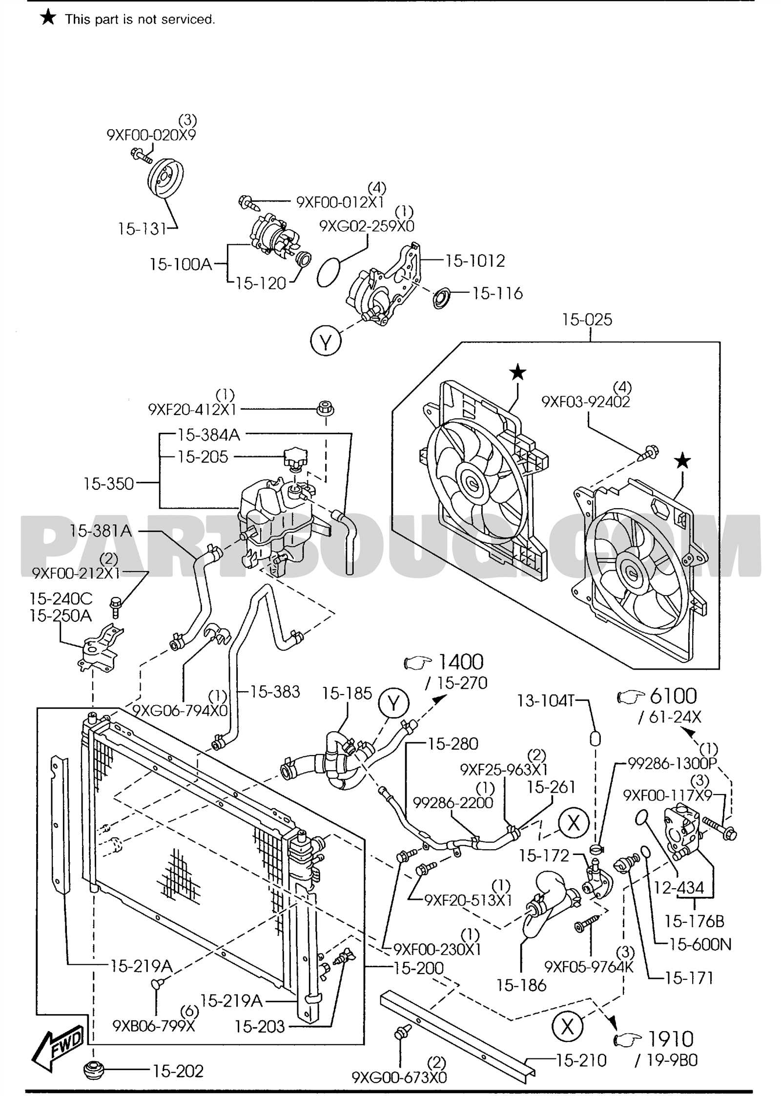 mazda tribute parts diagram