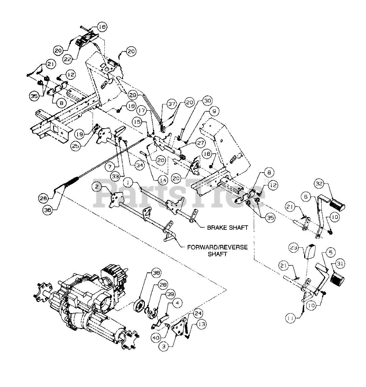 cub cadet parts diagram by serial number