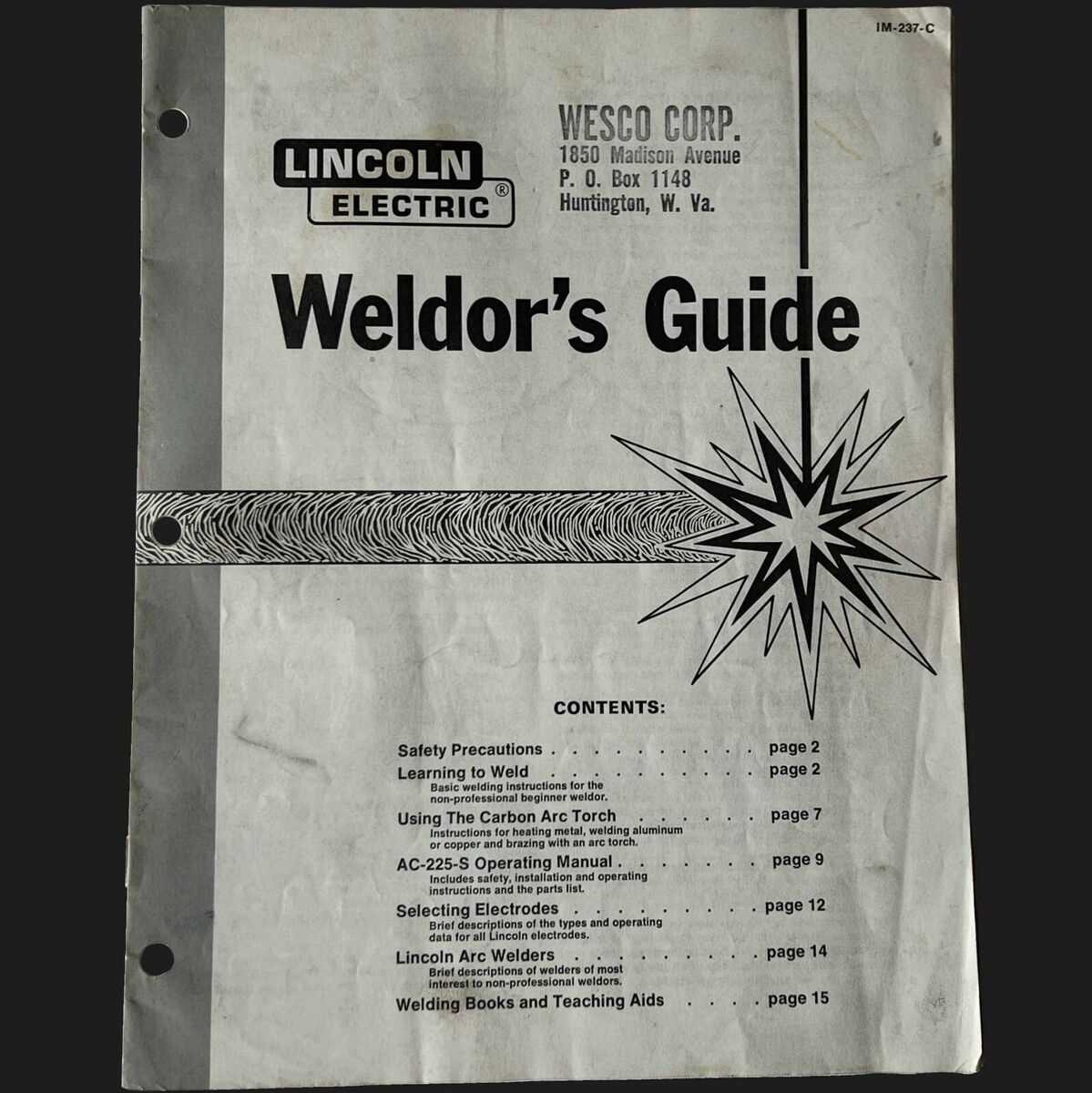 lincoln ac 225 welder parts diagram