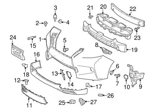 lexus rx350 parts diagram