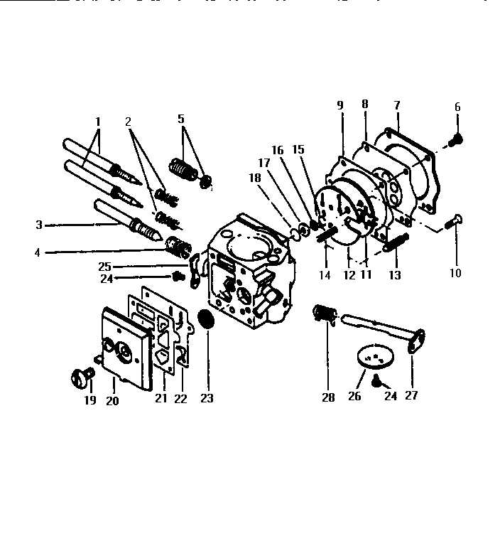 mcculloch chainsaw parts diagram