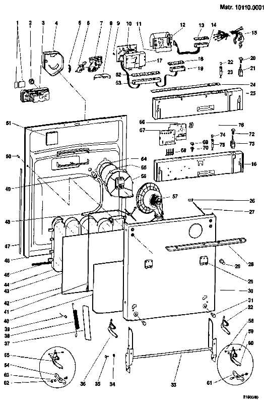 hotpoint dishwasher parts diagram