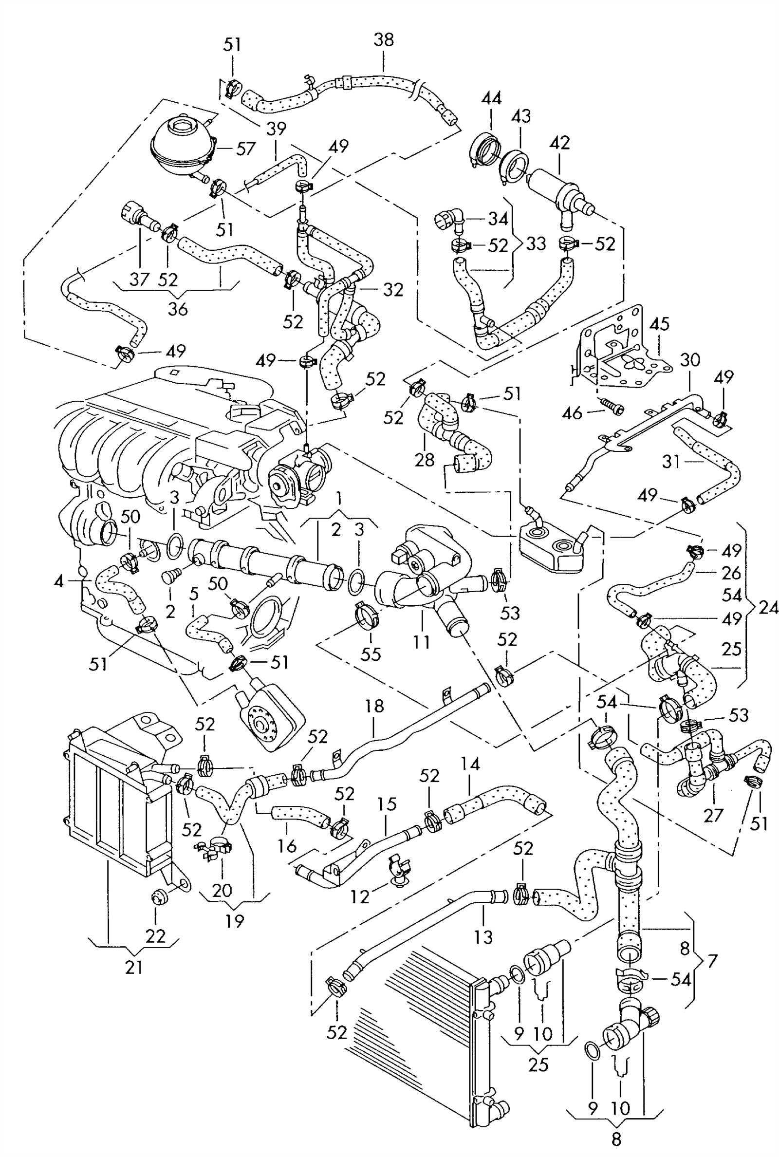 2004 vw jetta parts diagram