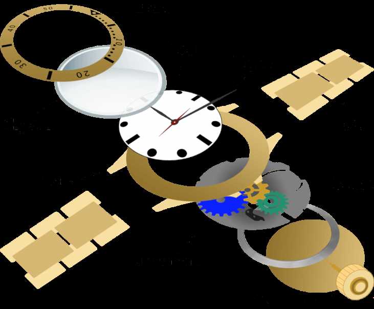 mechanical watch parts diagram