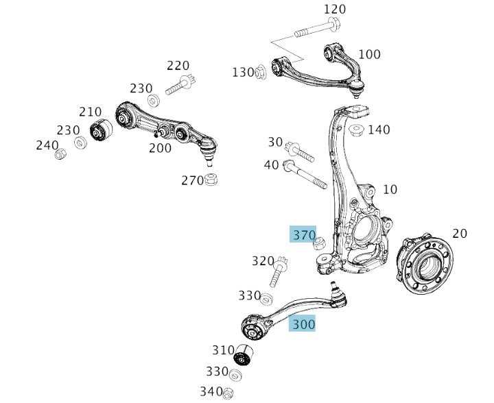 mercedes diagram parts