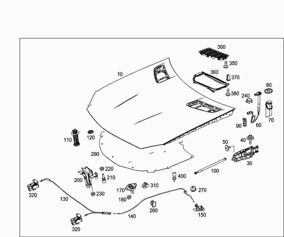 mercedes ml350 parts diagram