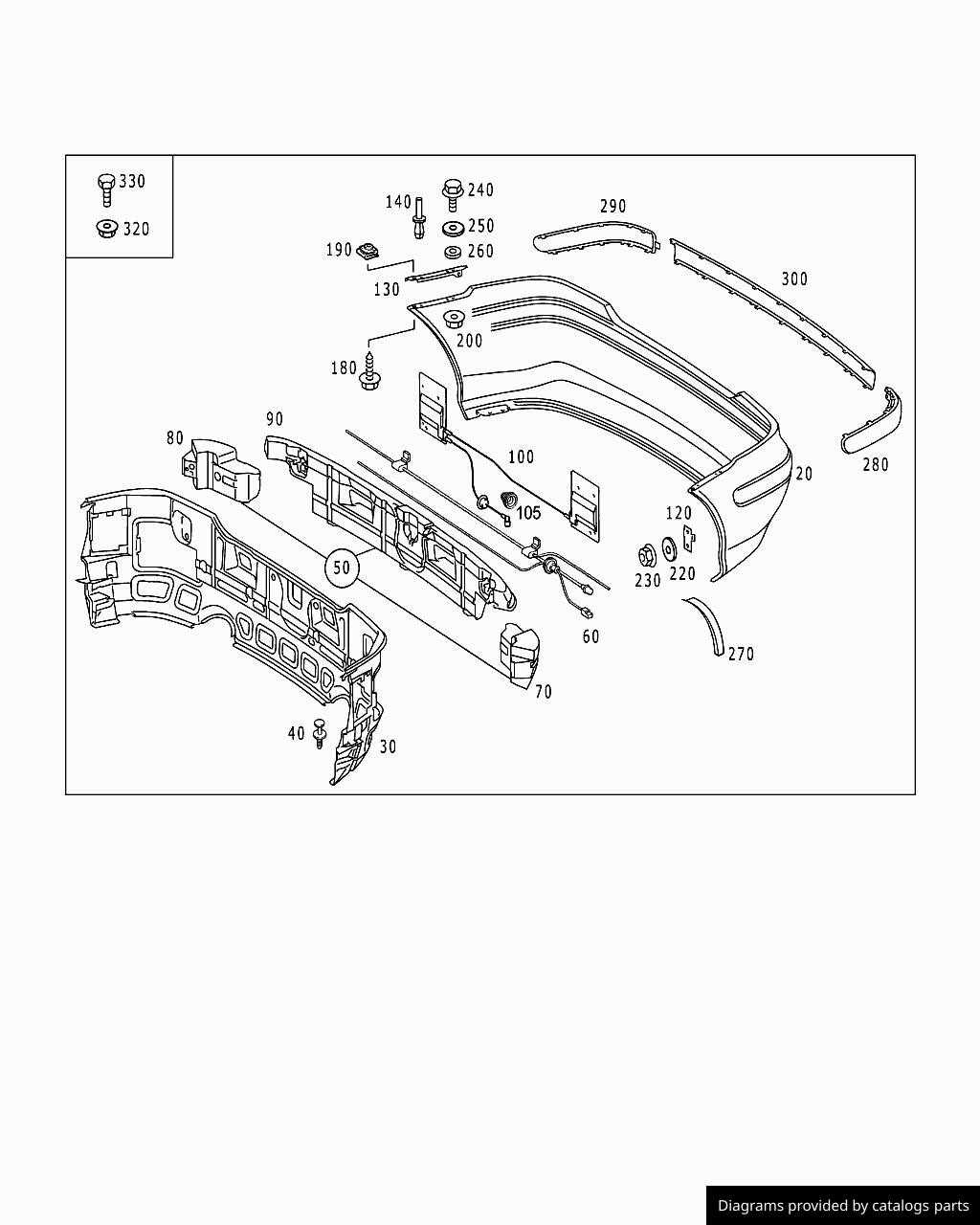 mercedes ml350 parts diagram