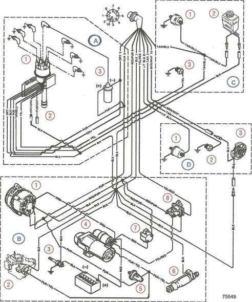 mercruiser 3.7 parts diagram