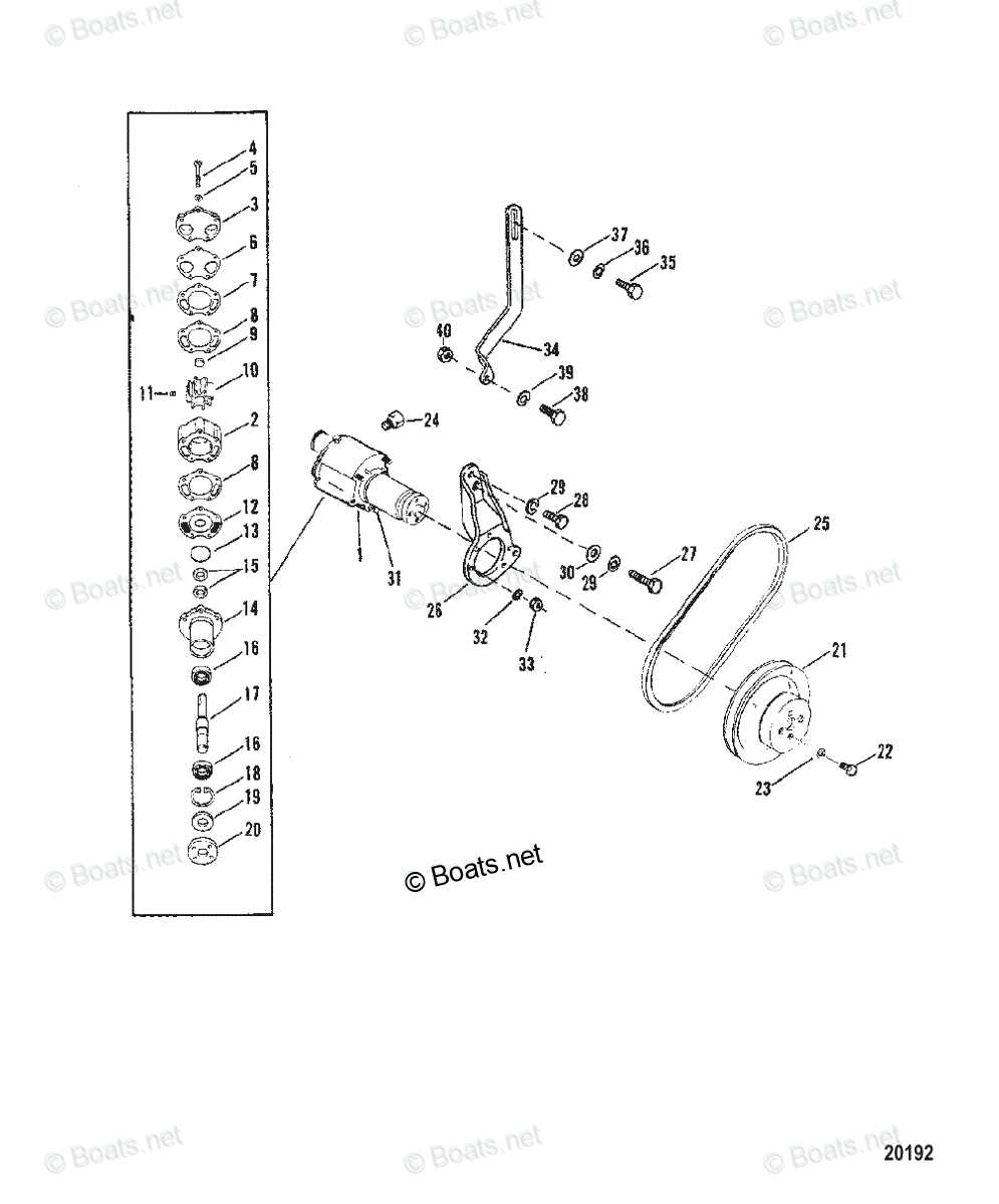 mercruiser 7.4 parts diagram