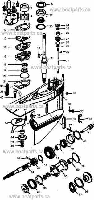 mercruiser alpha 1 gen 1 parts diagram