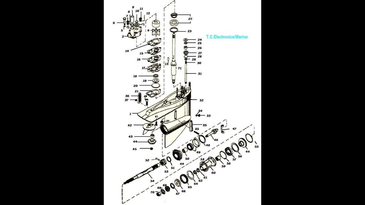 mercruiser alpha 1 gen 1 parts diagram