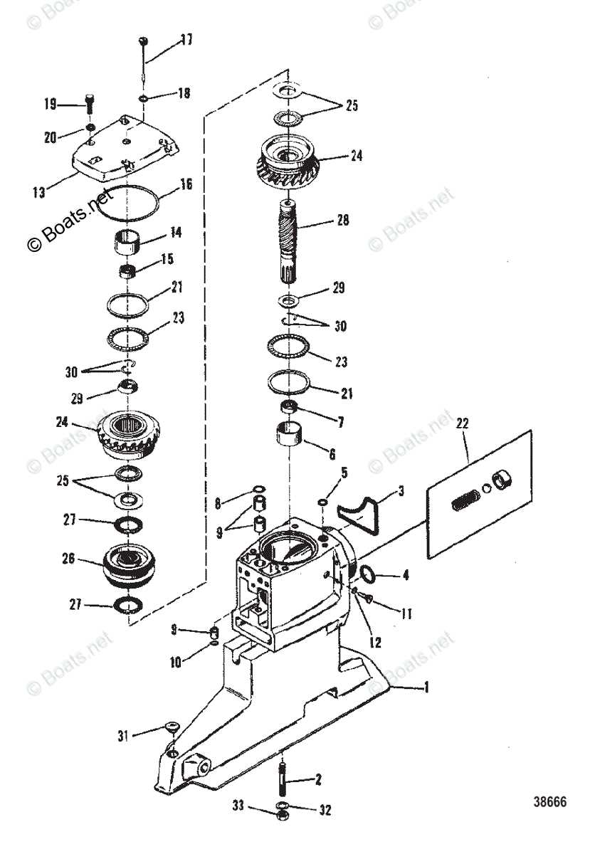 mercruiser sterndrive parts diagram