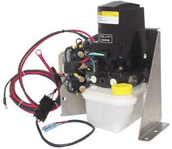 mercruiser trim pump parts diagram