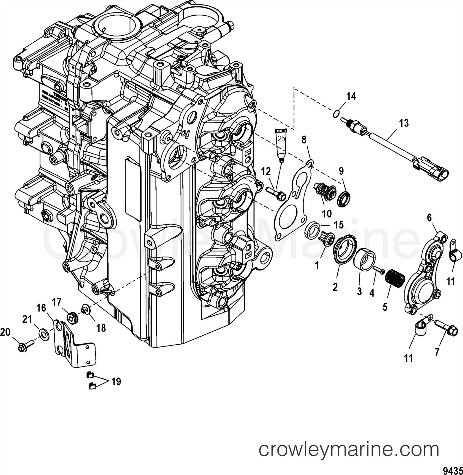 mercury 115 elpto parts diagram