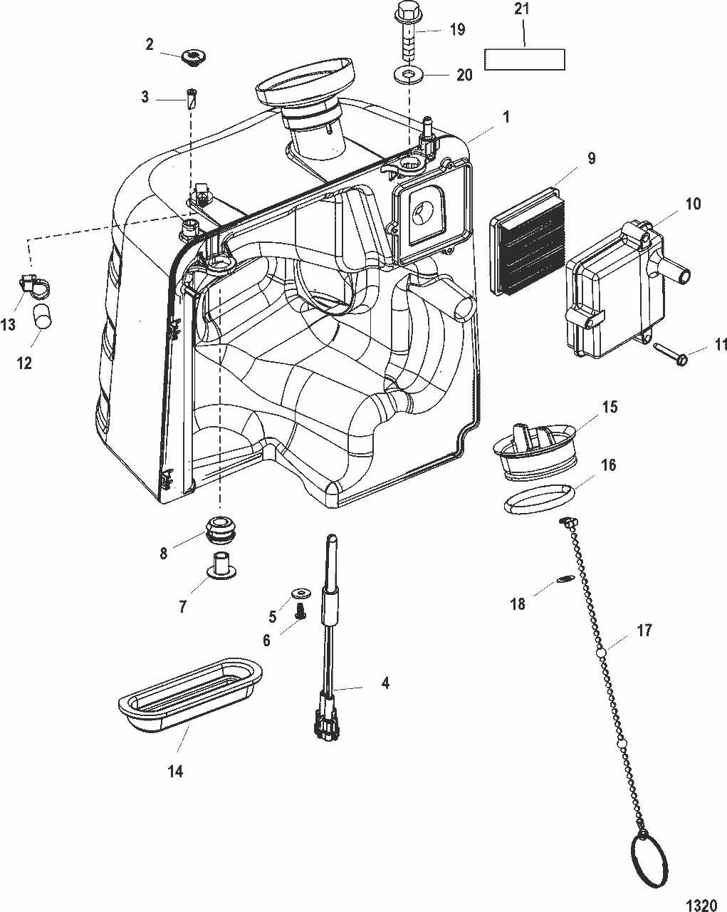 mercury 115 parts diagram