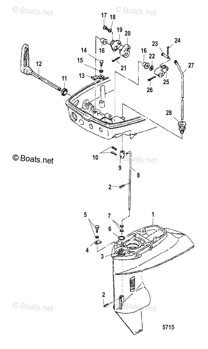 mercury 15 hp outboard parts diagram