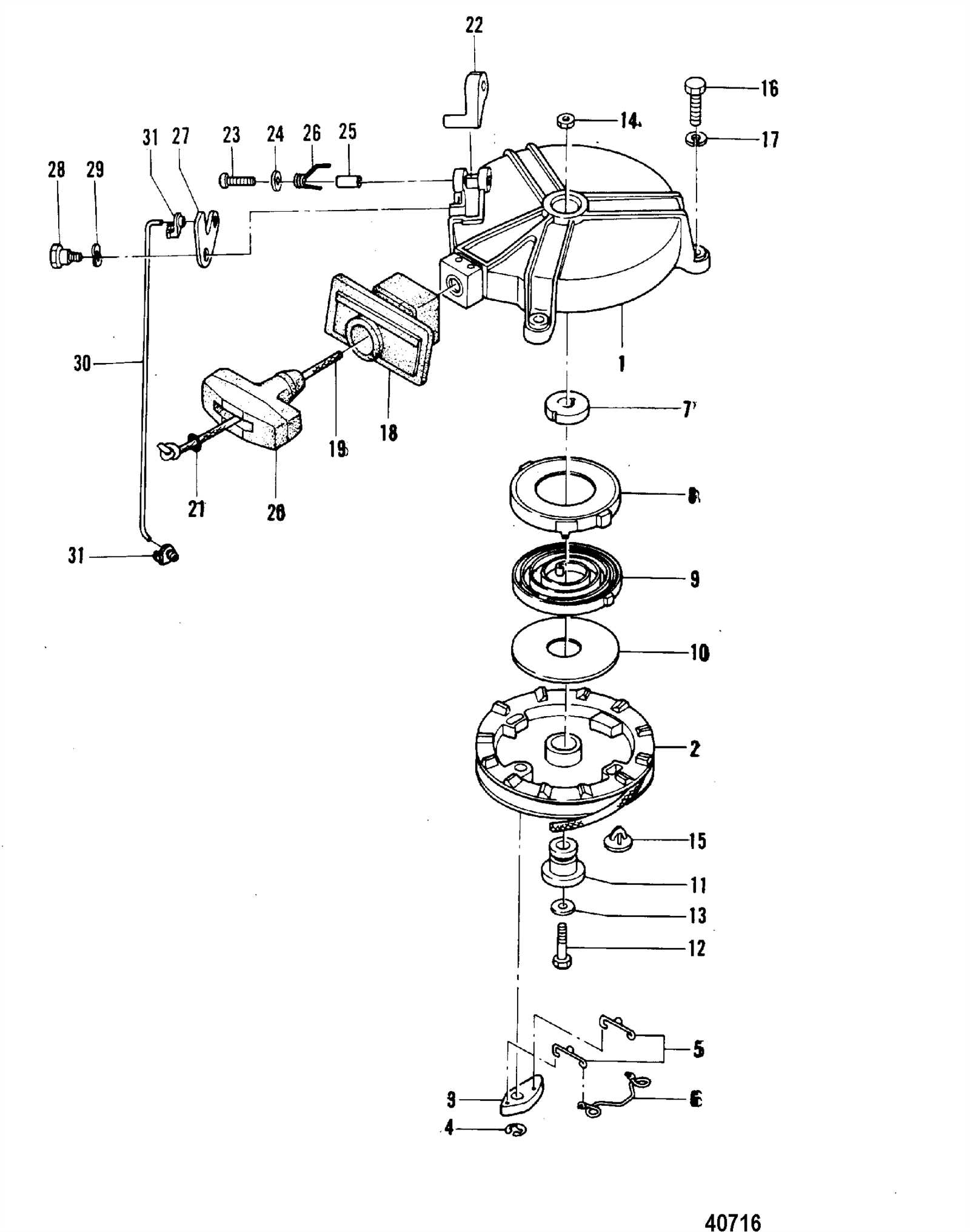 mercury 15 hp parts diagram