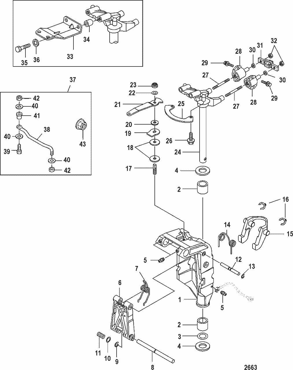 mercury 9.9 4 stroke parts diagram