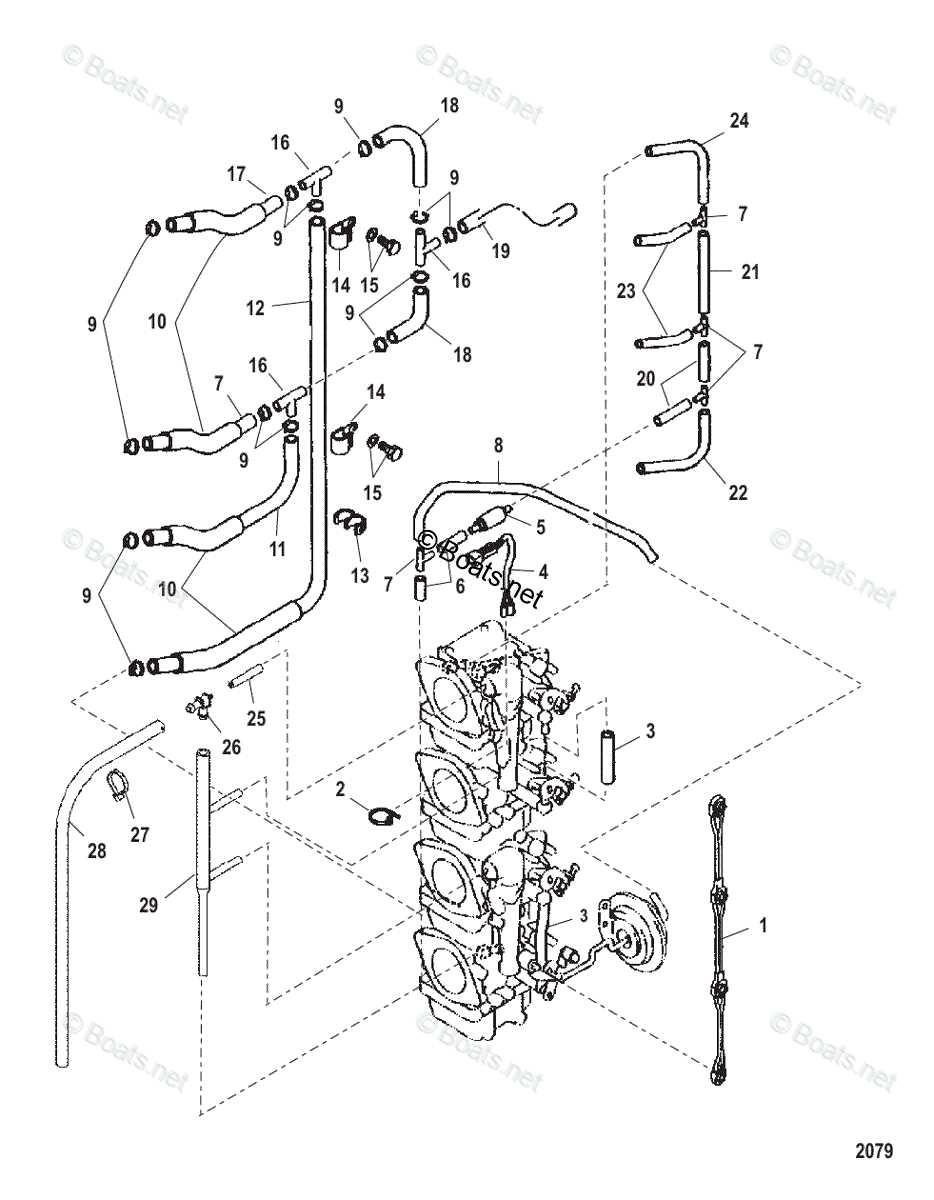 mercury 90hp 4 stroke parts diagram