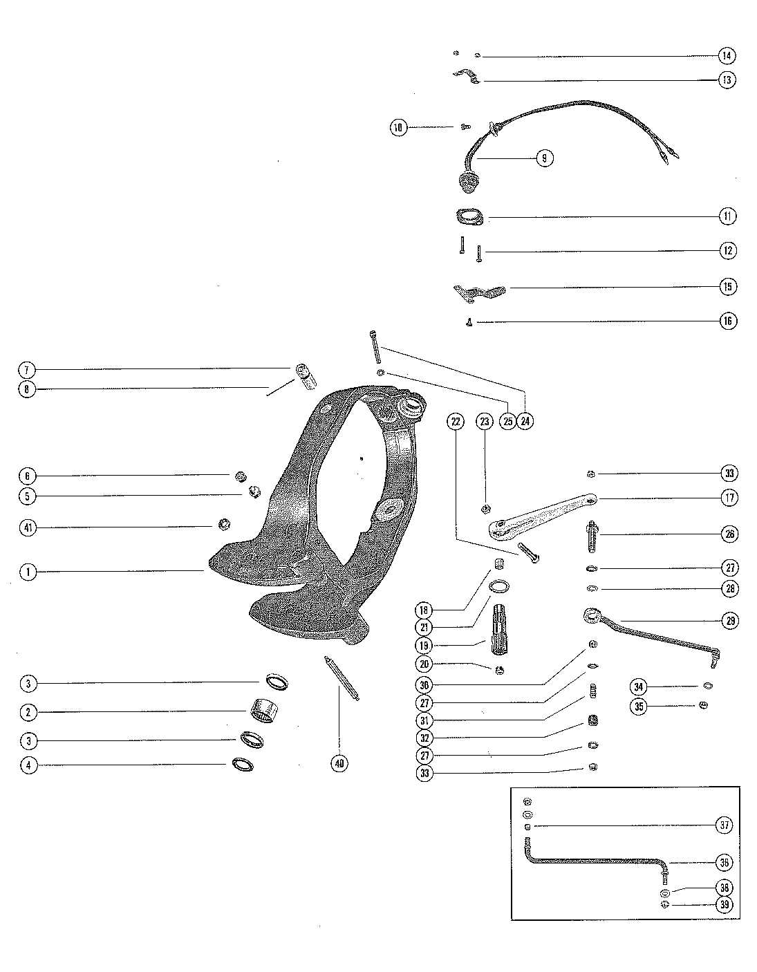 mercury alpha one parts diagram