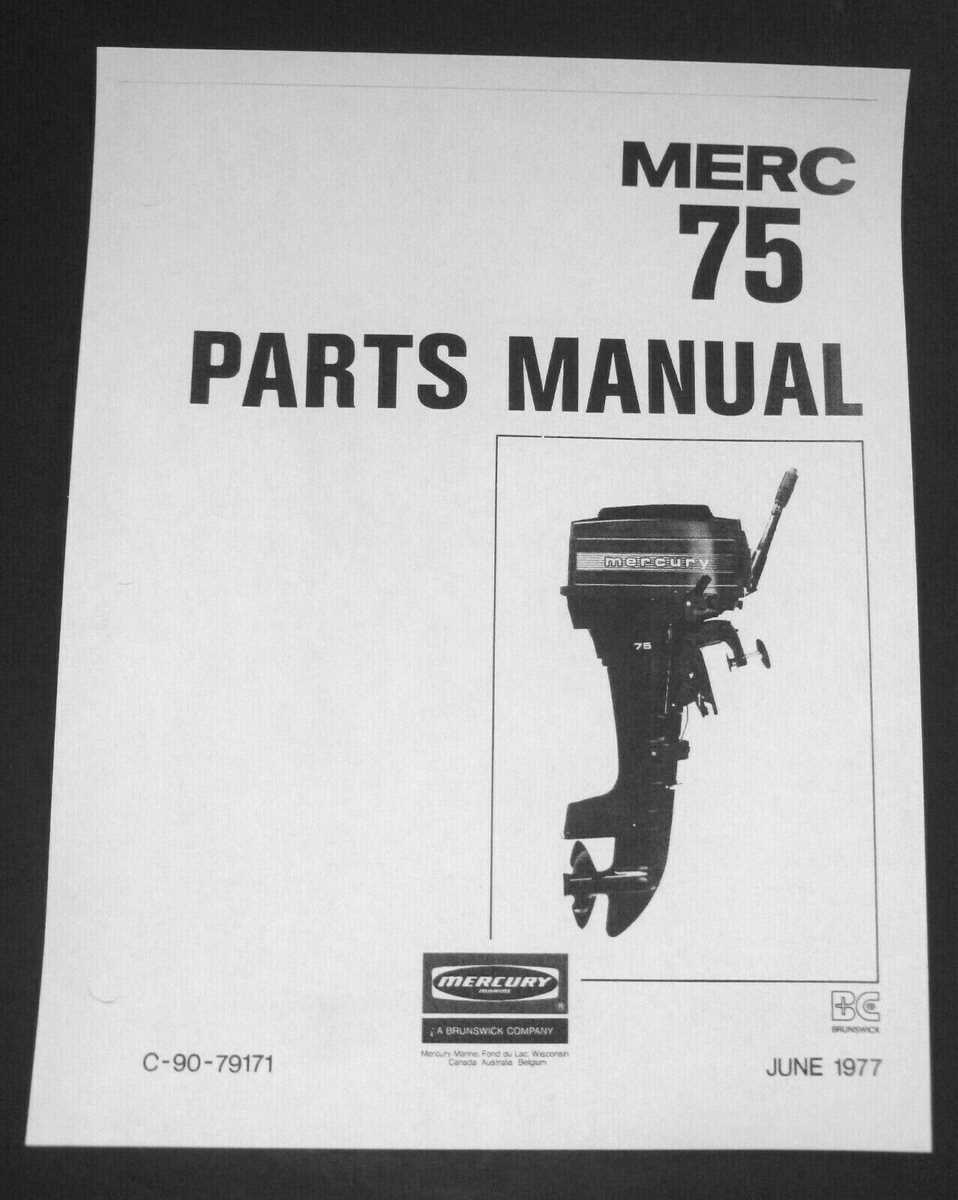 mercury outboard parts diagrams