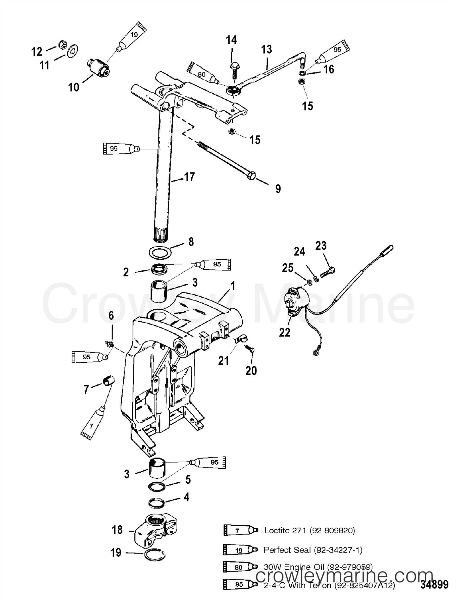 mercury verado 150 parts diagram