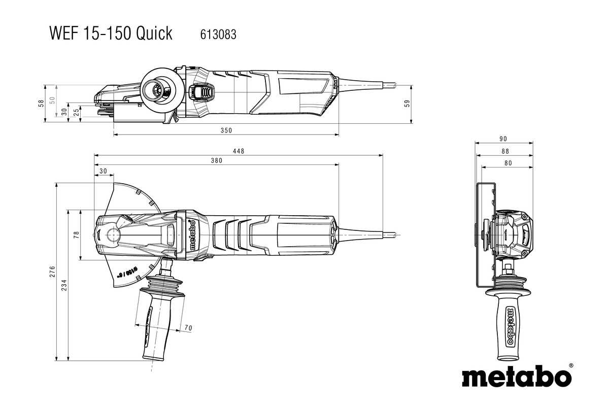 metabo parts diagram