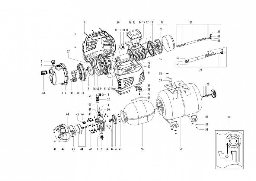 metabo parts diagram
