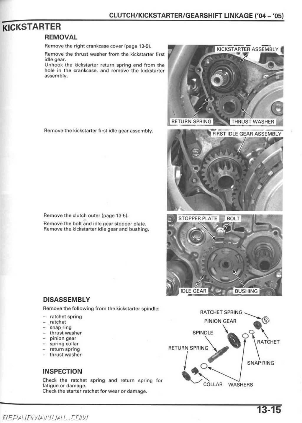 honda trx450r parts diagram