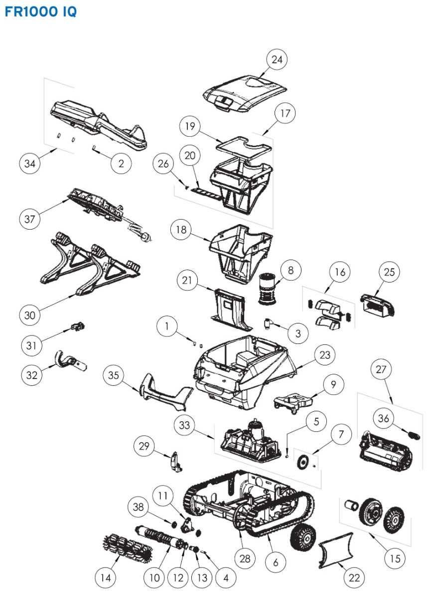 maytronics dolphin parts diagram