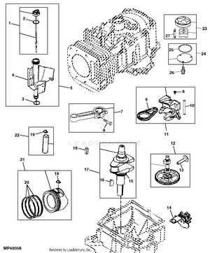 john deere 125 parts diagram